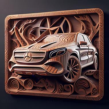 3D модель Mercedes Benz EQB (STL)